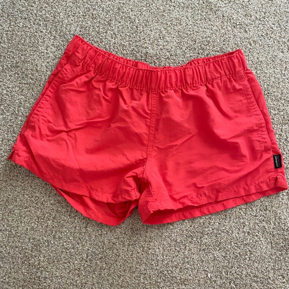 Small Red Patagonia Shorts